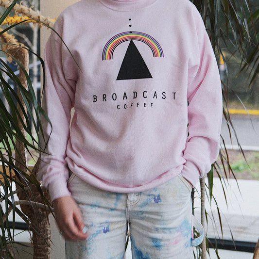 Broadcast Sweatshirt in Pink