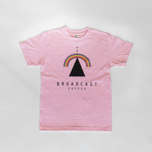 Broadcast Tee in Pink